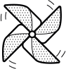 icon representing windmill